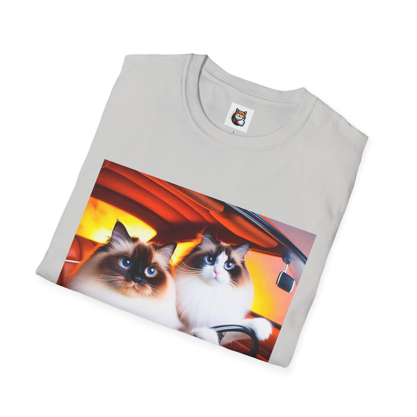 Wacky Ragdoll Unisex Softstyle T-Shirt