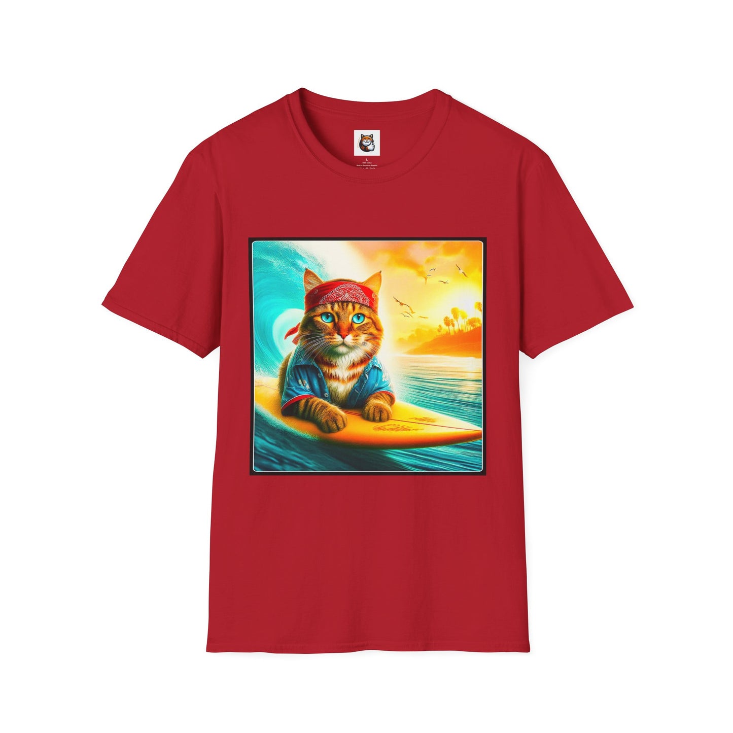 Domestic Cat Unisex Softstyle T-Shirt