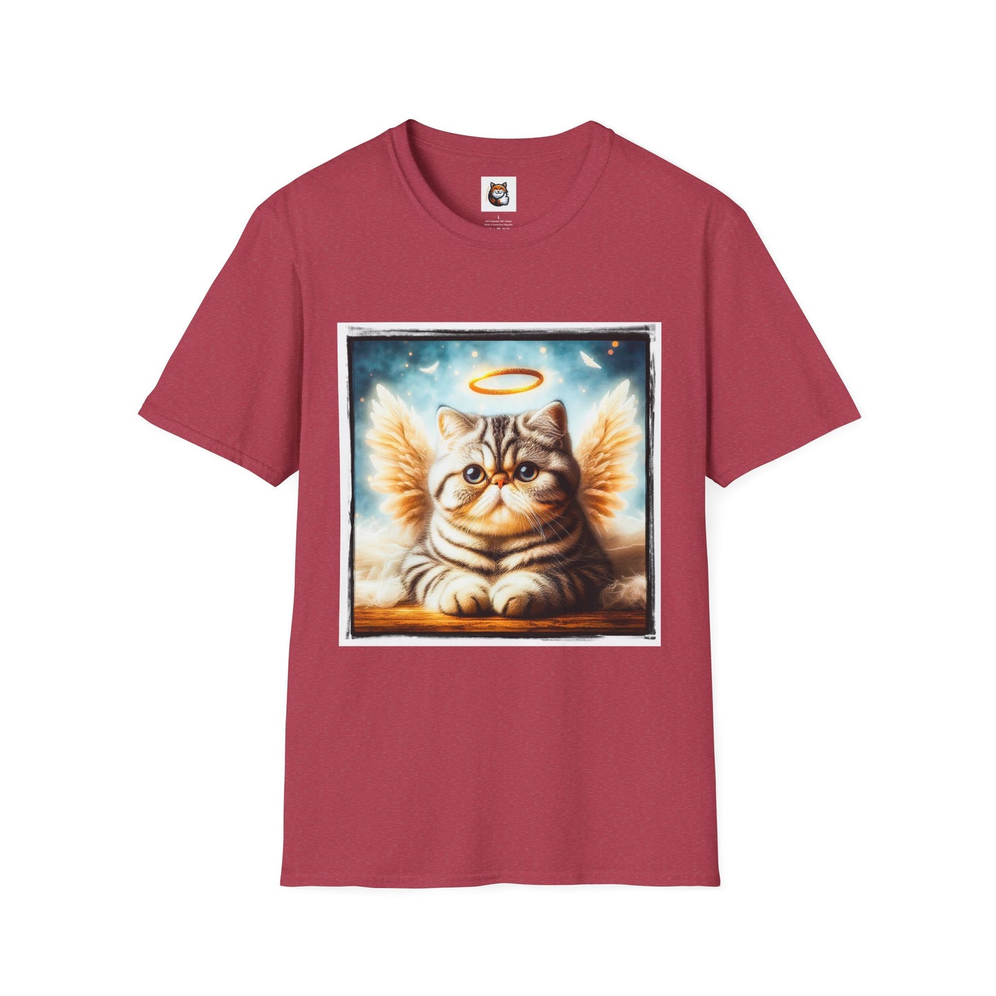 Exotic Shorthair Cat Unisex Softstyle T-Shirt