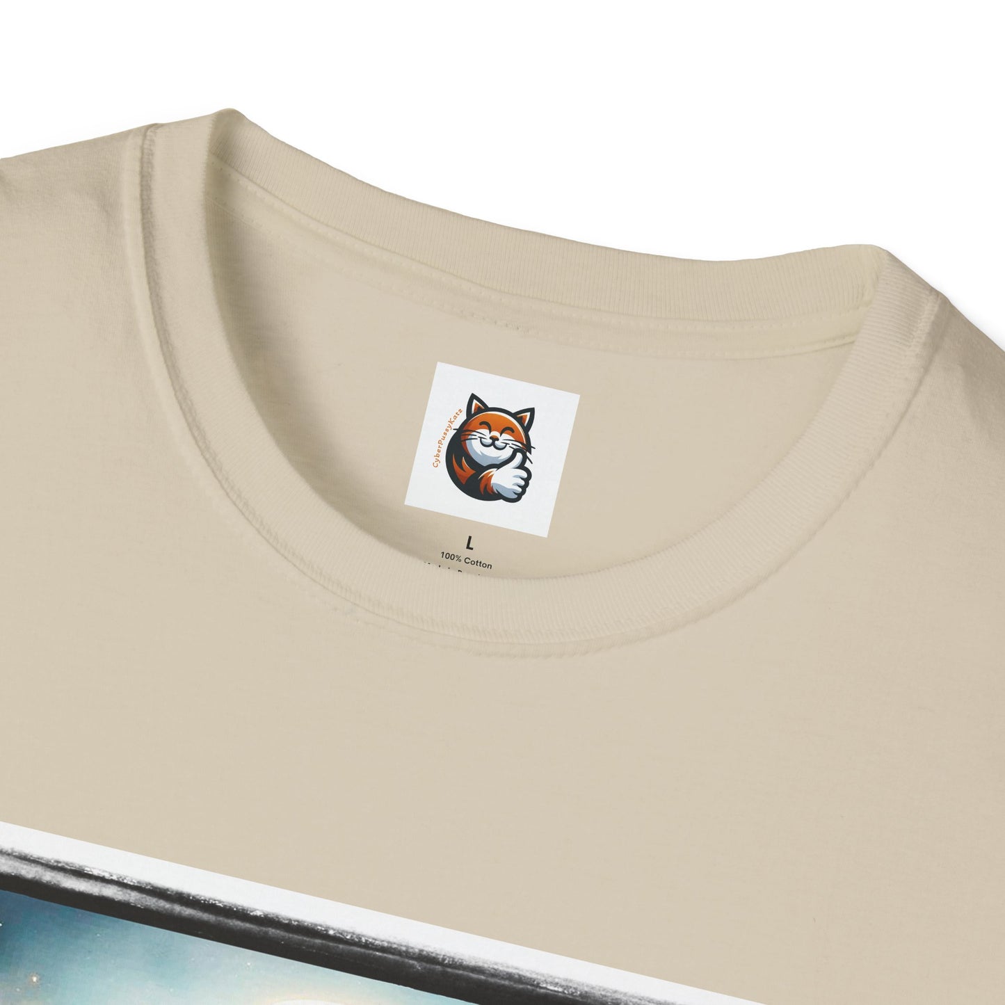 Devon Rex wings Unisex Softstyle T-Shirt