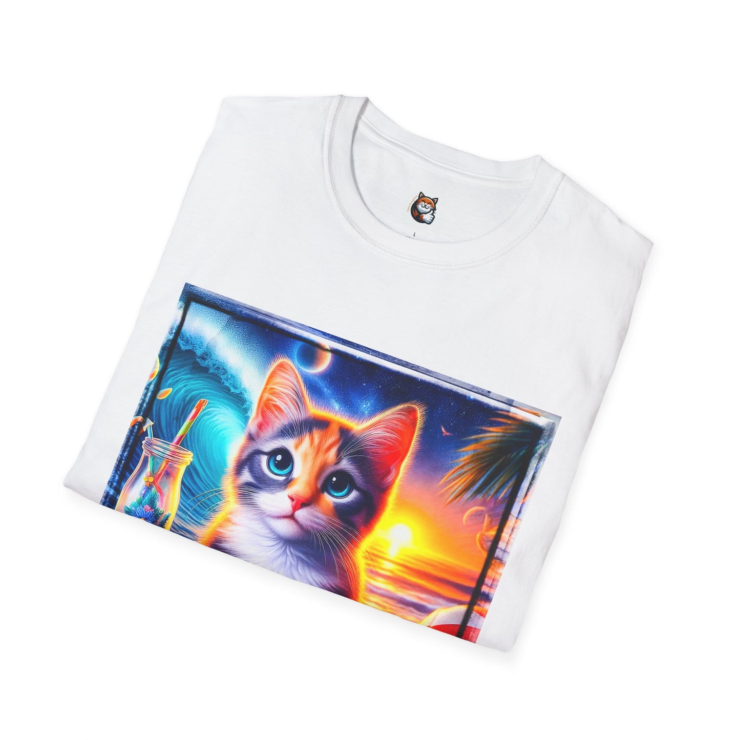 Domestic Cat Unisex Softstyle T-Shirt