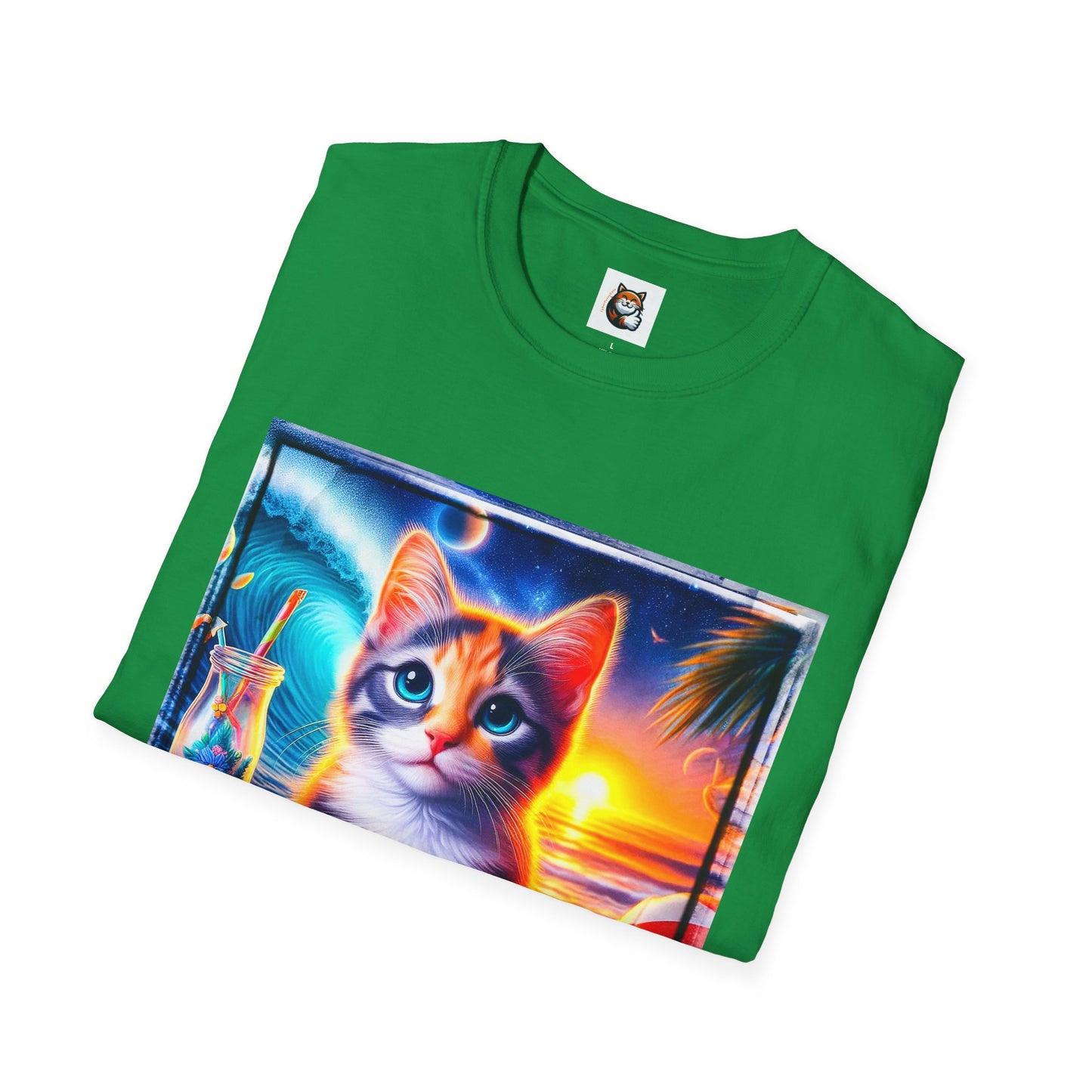 Domestic Cat Unisex Softstyle T-Shirt