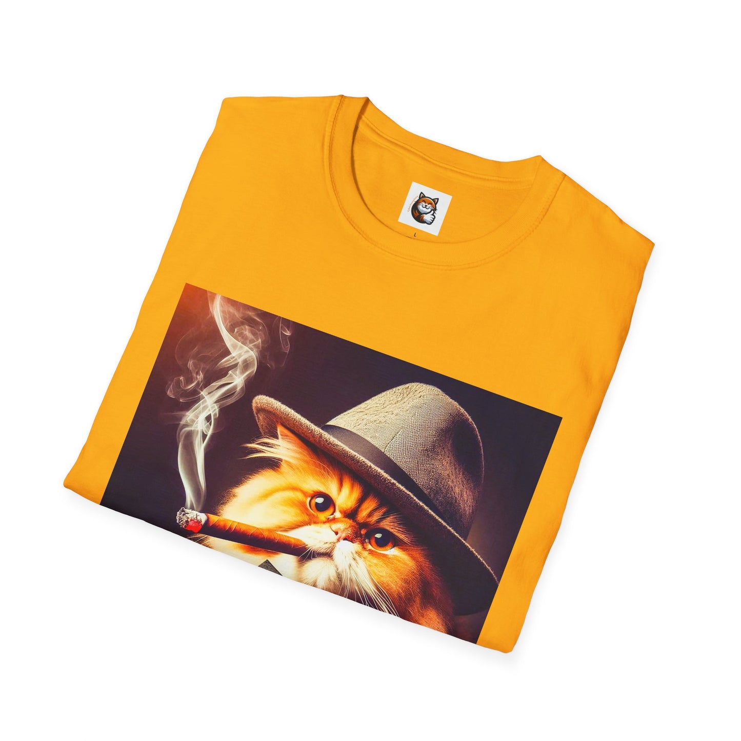 Persian Cat Unisex Softstyle T-Shirt