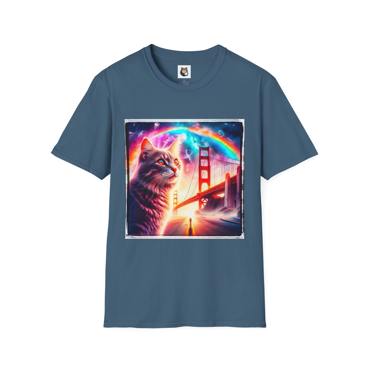 Domestic Cat Unisex Softstyle T-Shirt