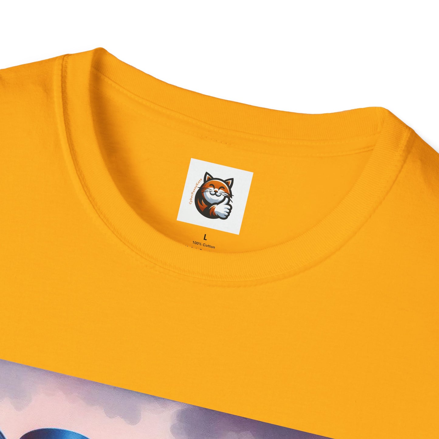 Russian Blue Cat tiny car T-Shirt