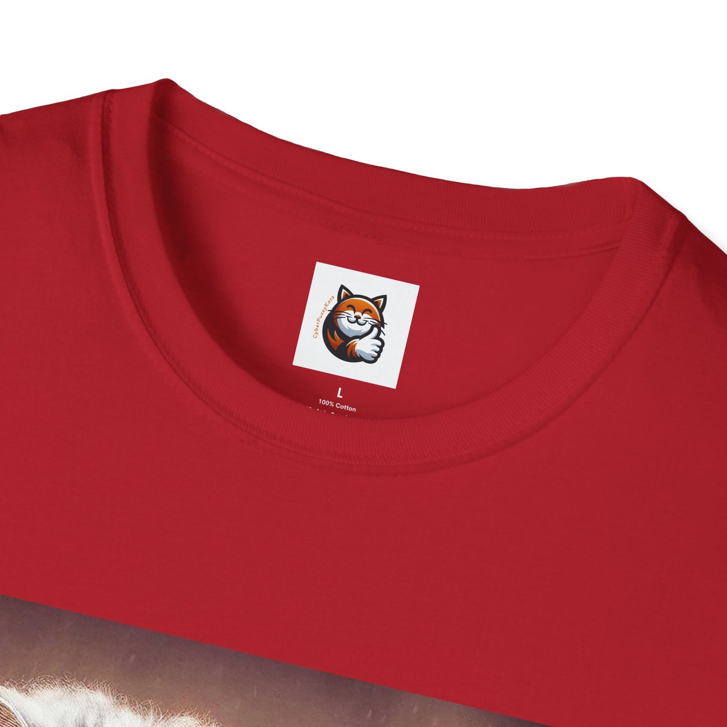 Wacky Selkirk Rex Cat T-Shirt angry couple