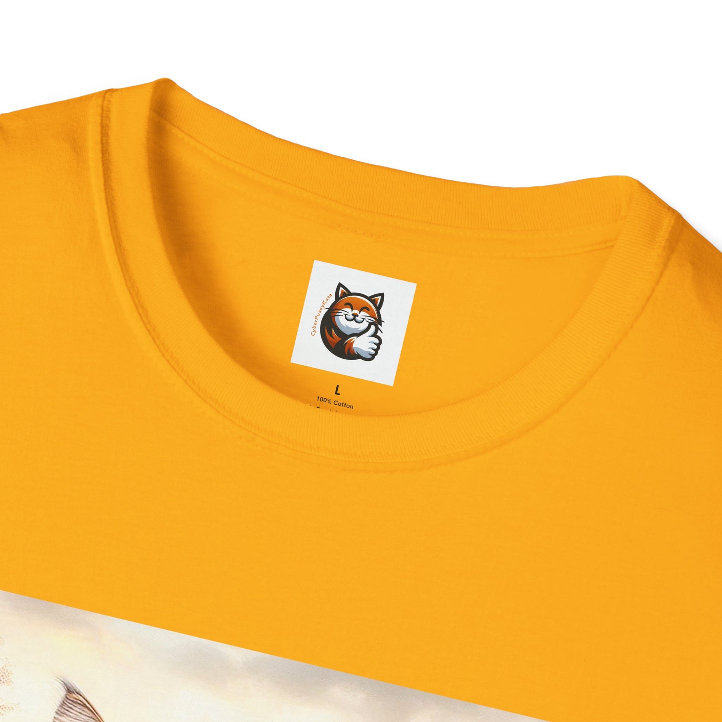 Wacky Norwegian Forest Cat Unisex Softstyle T-Shirt