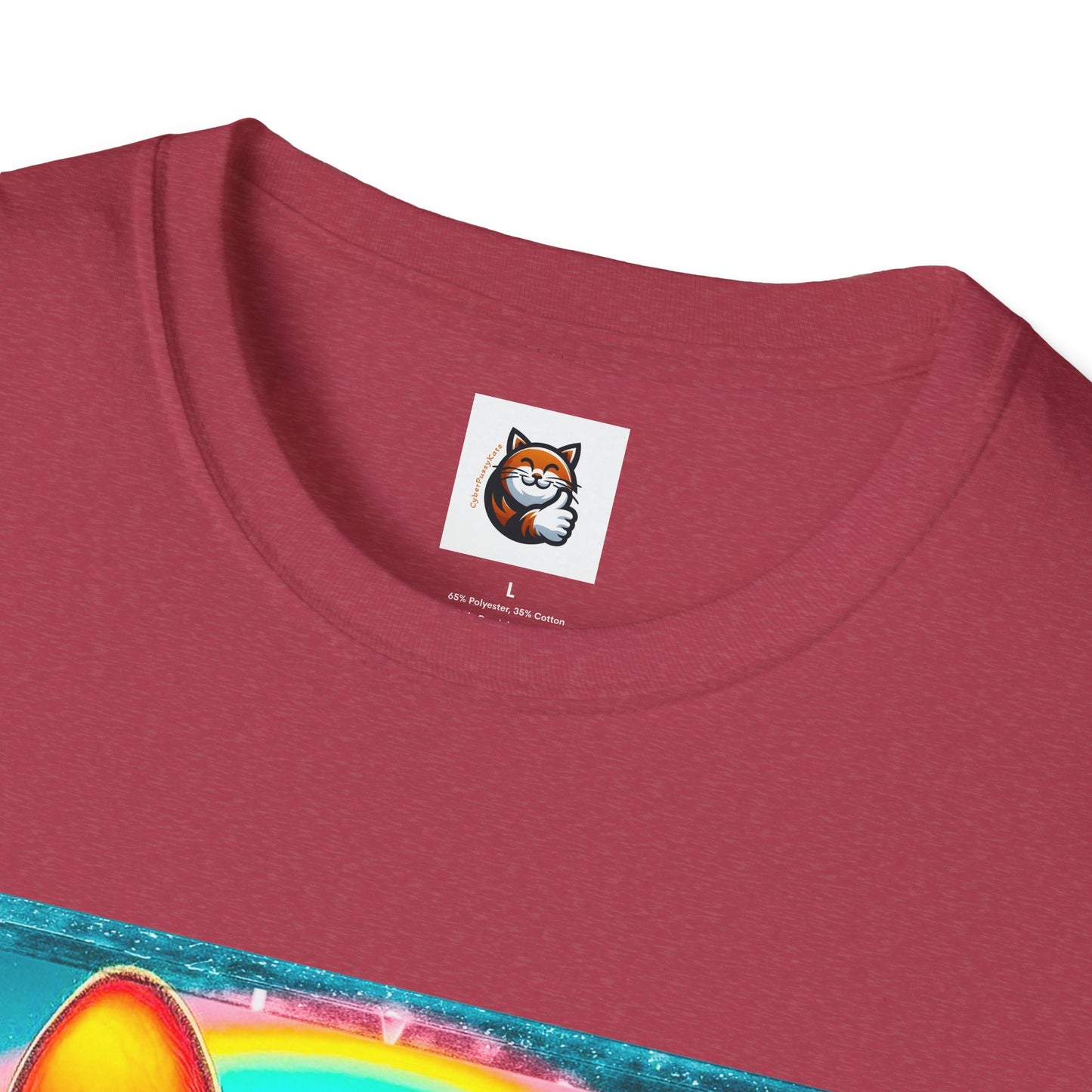 Devon Rex Cat Unisex Softstyle T-Shirt
