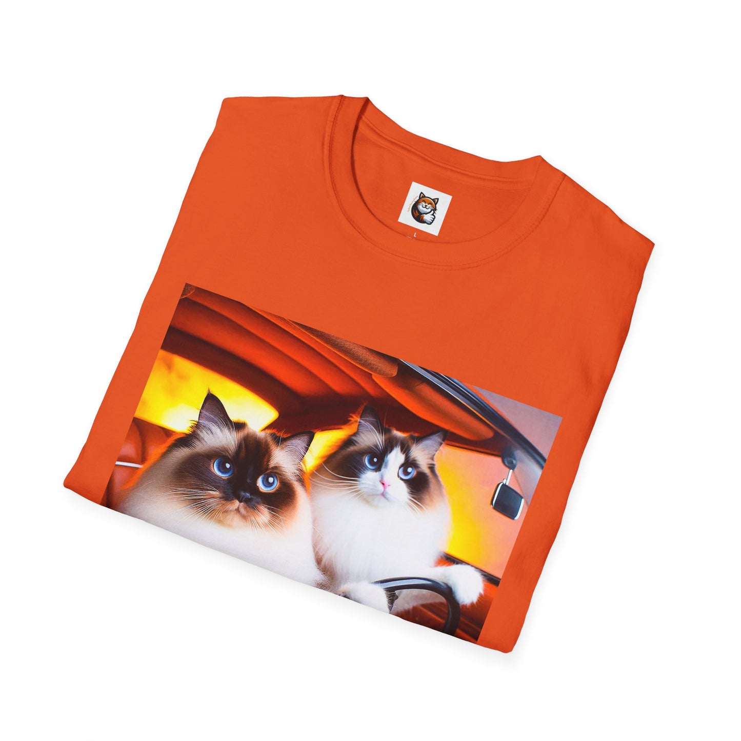 Wacky Ragdoll Unisex Softstyle T-Shirt