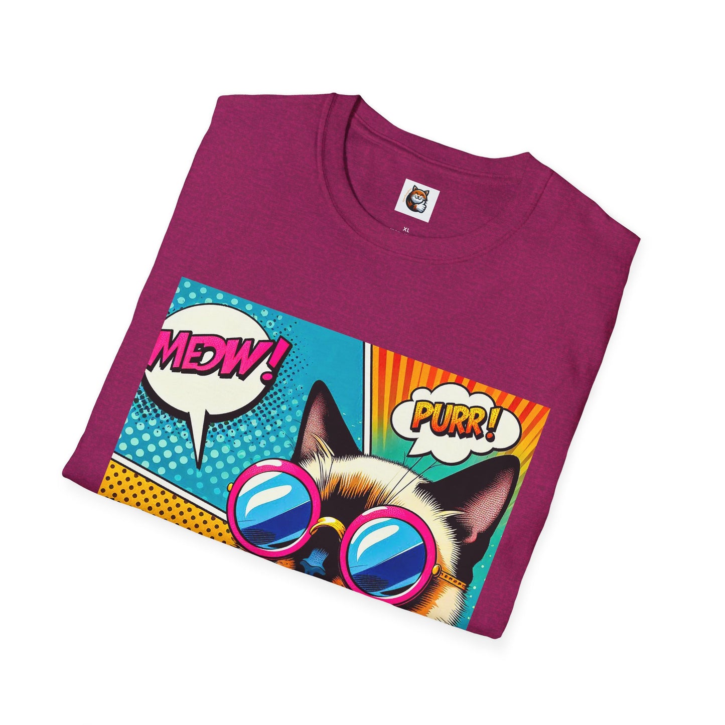 Siamese Cat comic book cutie