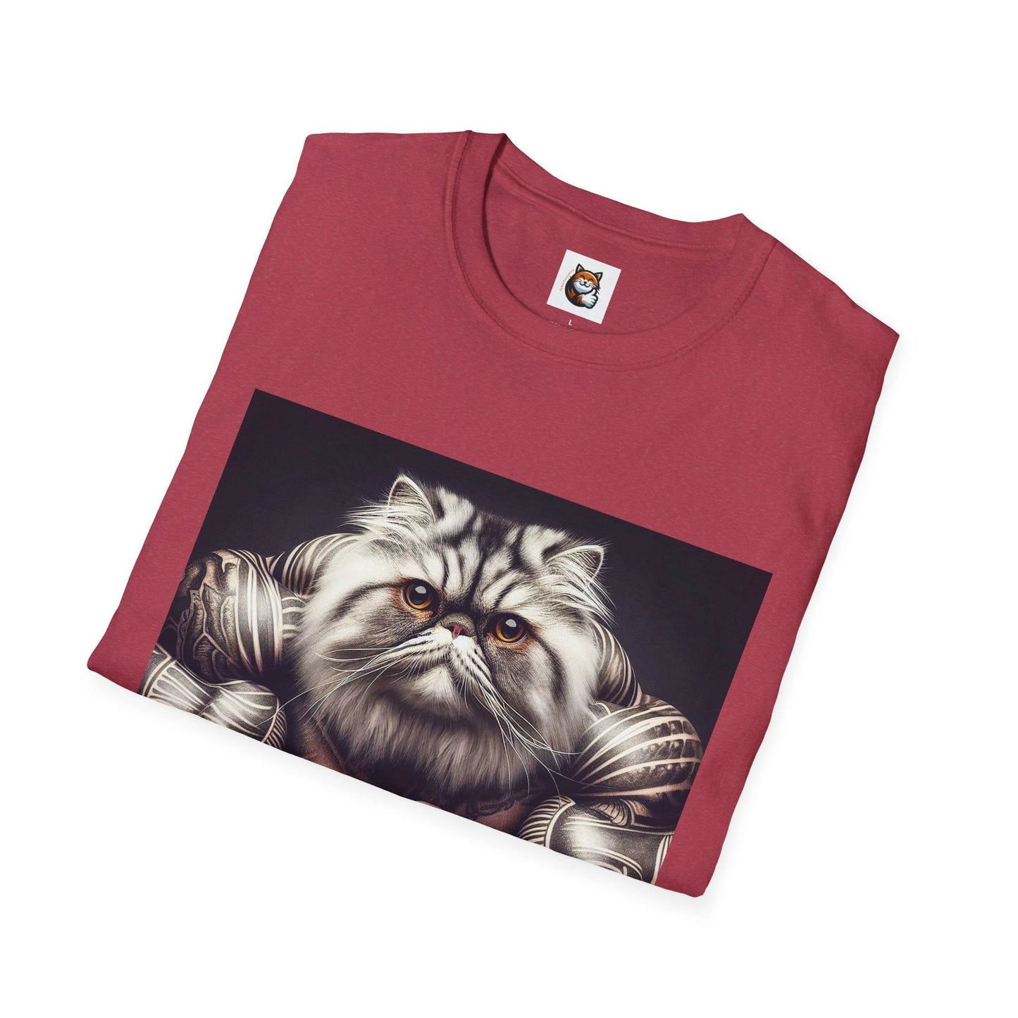 Persian Cat Unisex Softstyle T-Shirt by Printify