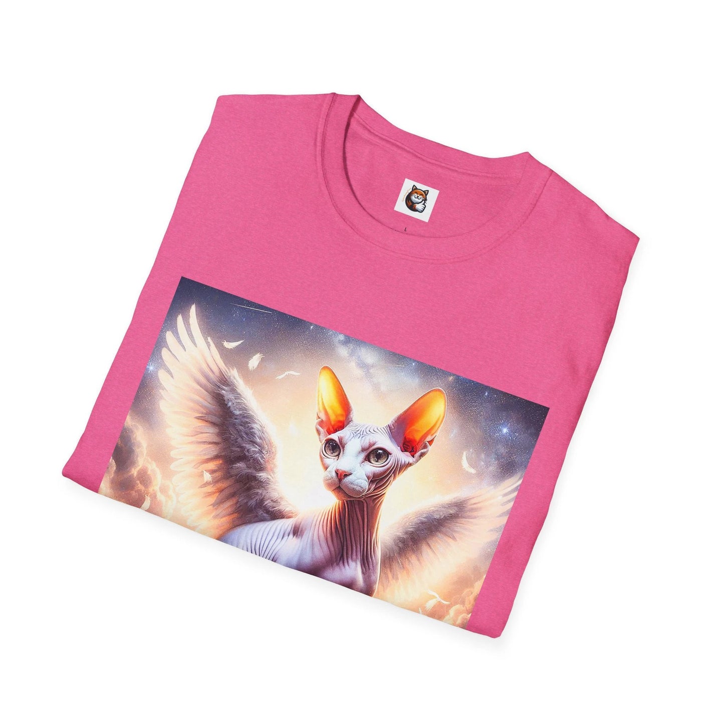 Sphynx Cat Angel wings by Printify