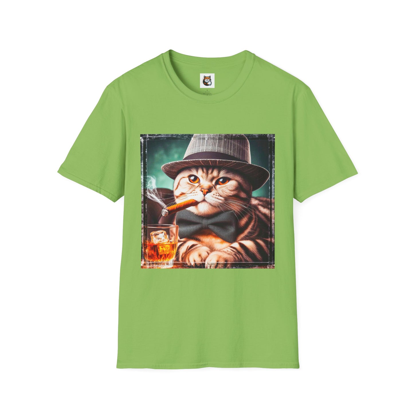 American Shorthair cigars Softstyle T-Shirt