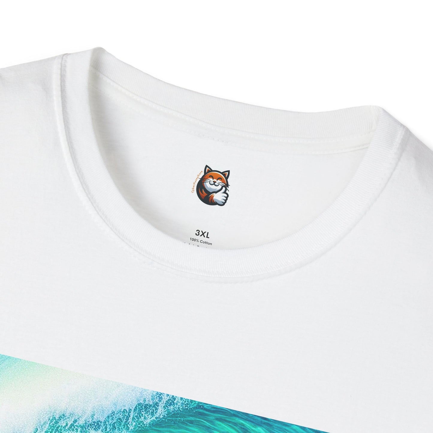 Siberian Cat surfs up shirt