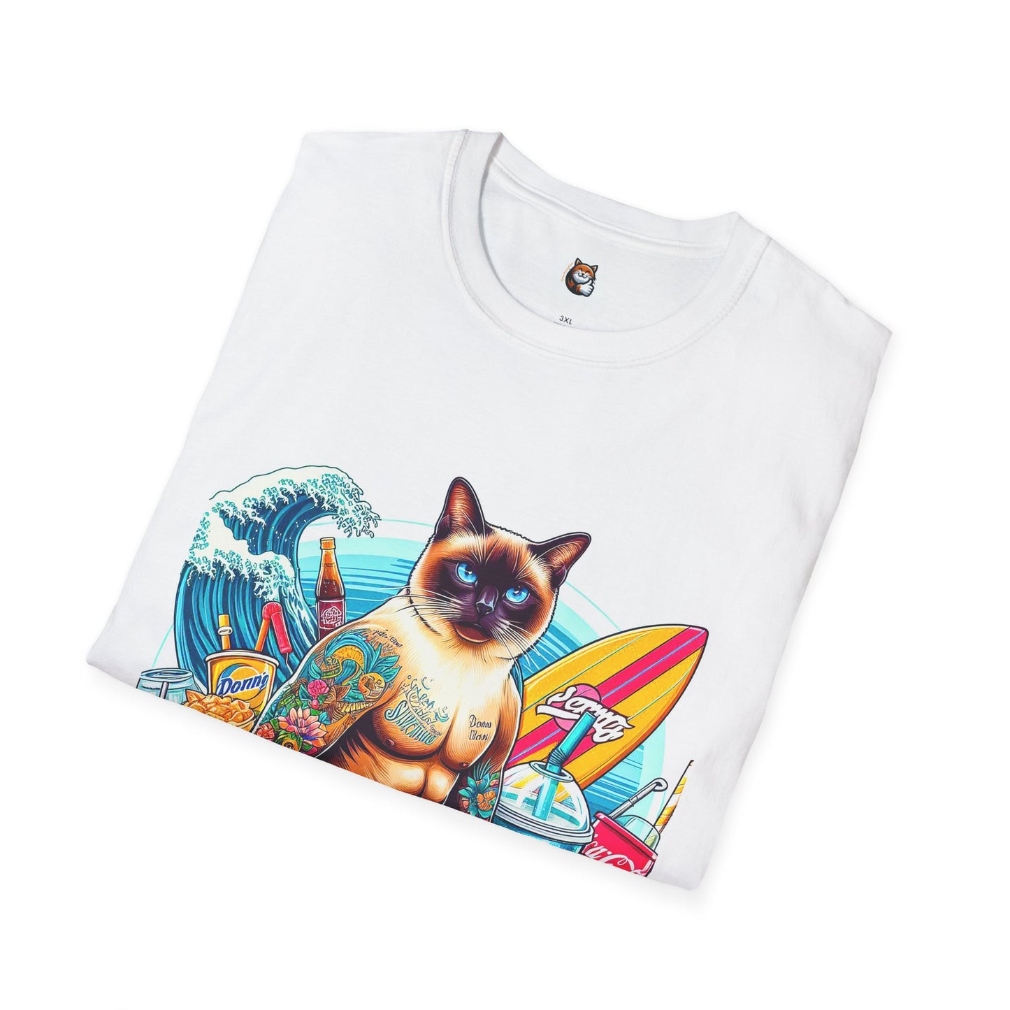 Siamese Cat beach hottie