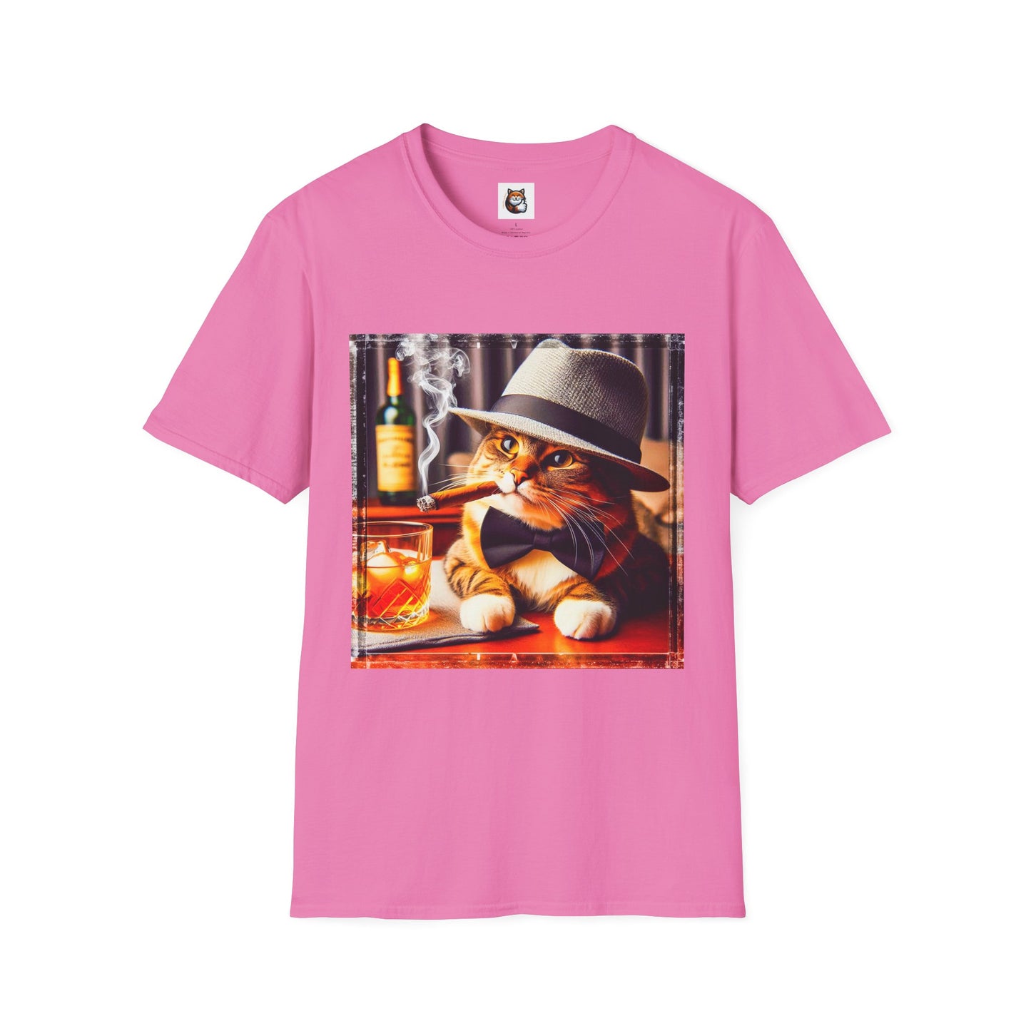 Domestic Cat Unisex Softstyle T-Shirt