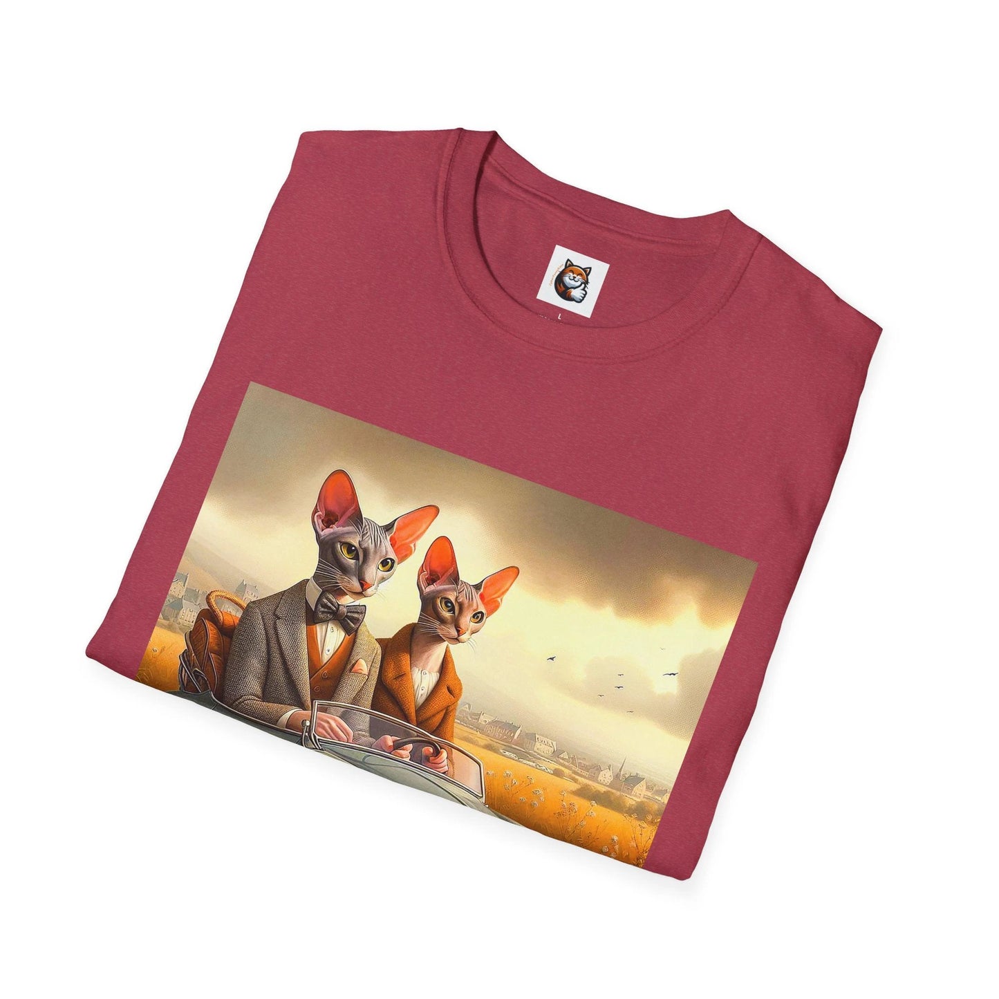 Wacky Oriental Shorthair Unisex Softstyle T-Shirt by Printify