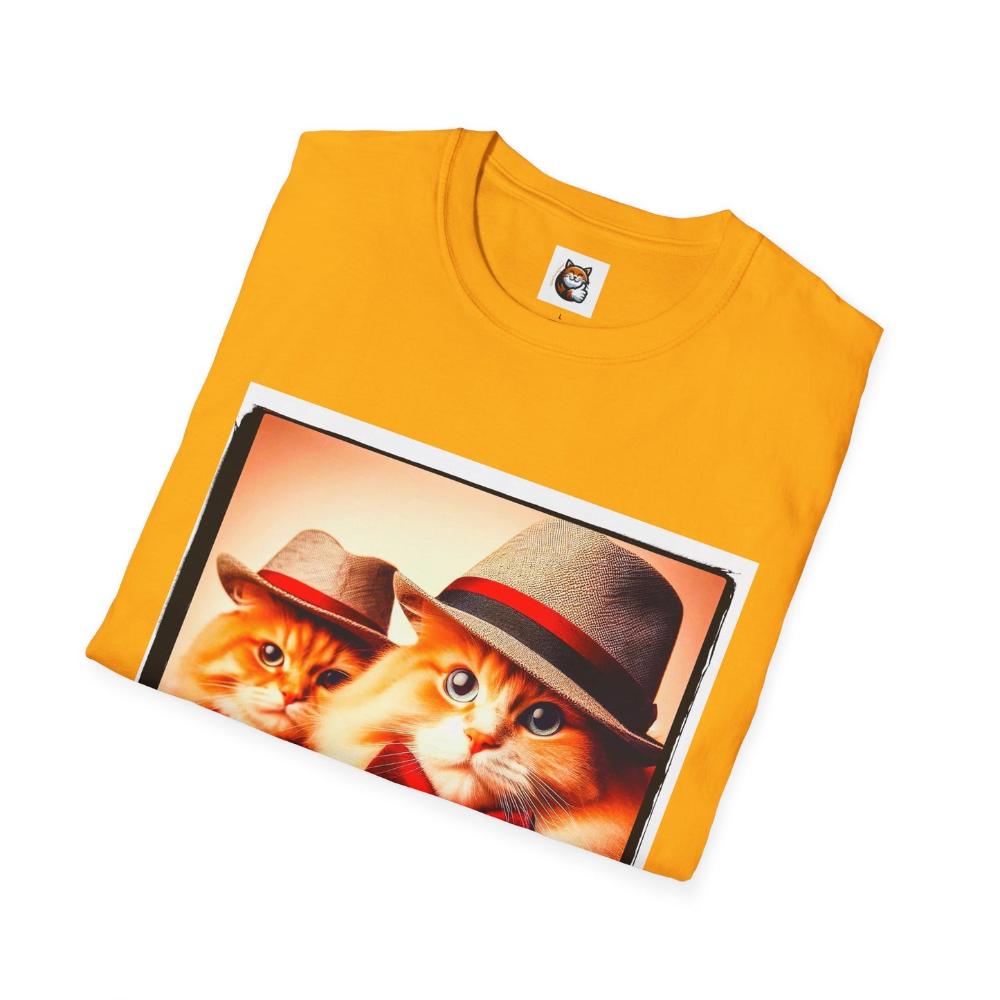 Domestic Cat Unisex Softstyle T-Shirt