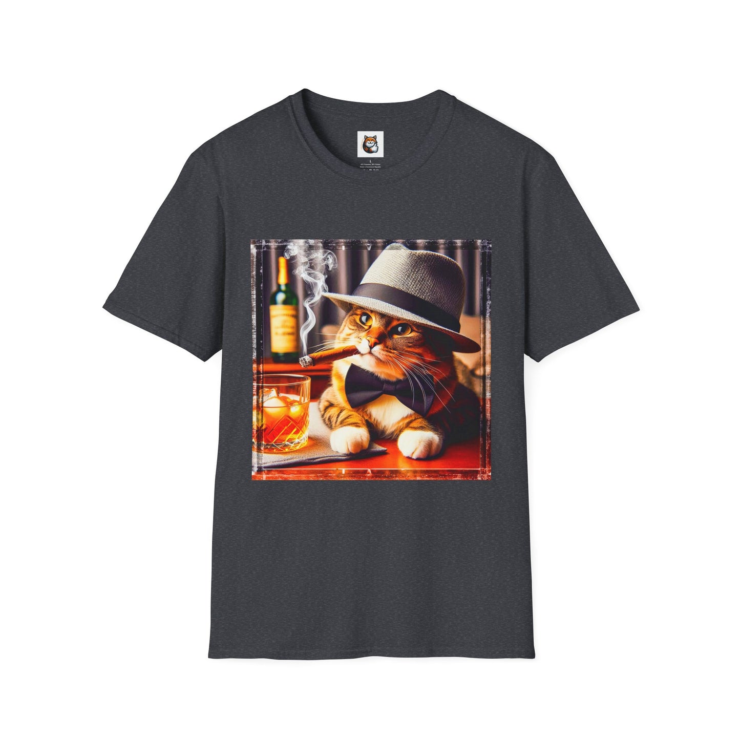 Domestic Cat Unisex Softstyle T-Shirt
