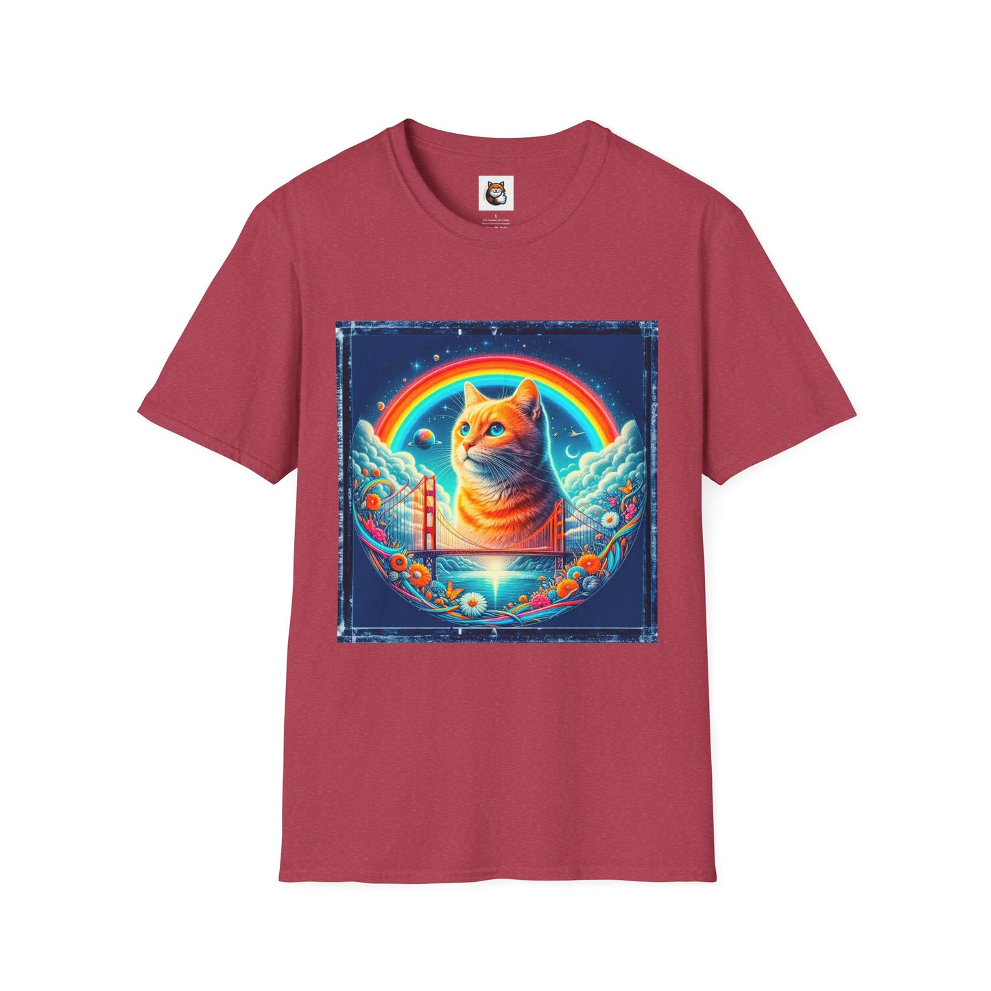 Domestic Cat Unisex Softstyle T-Shirt