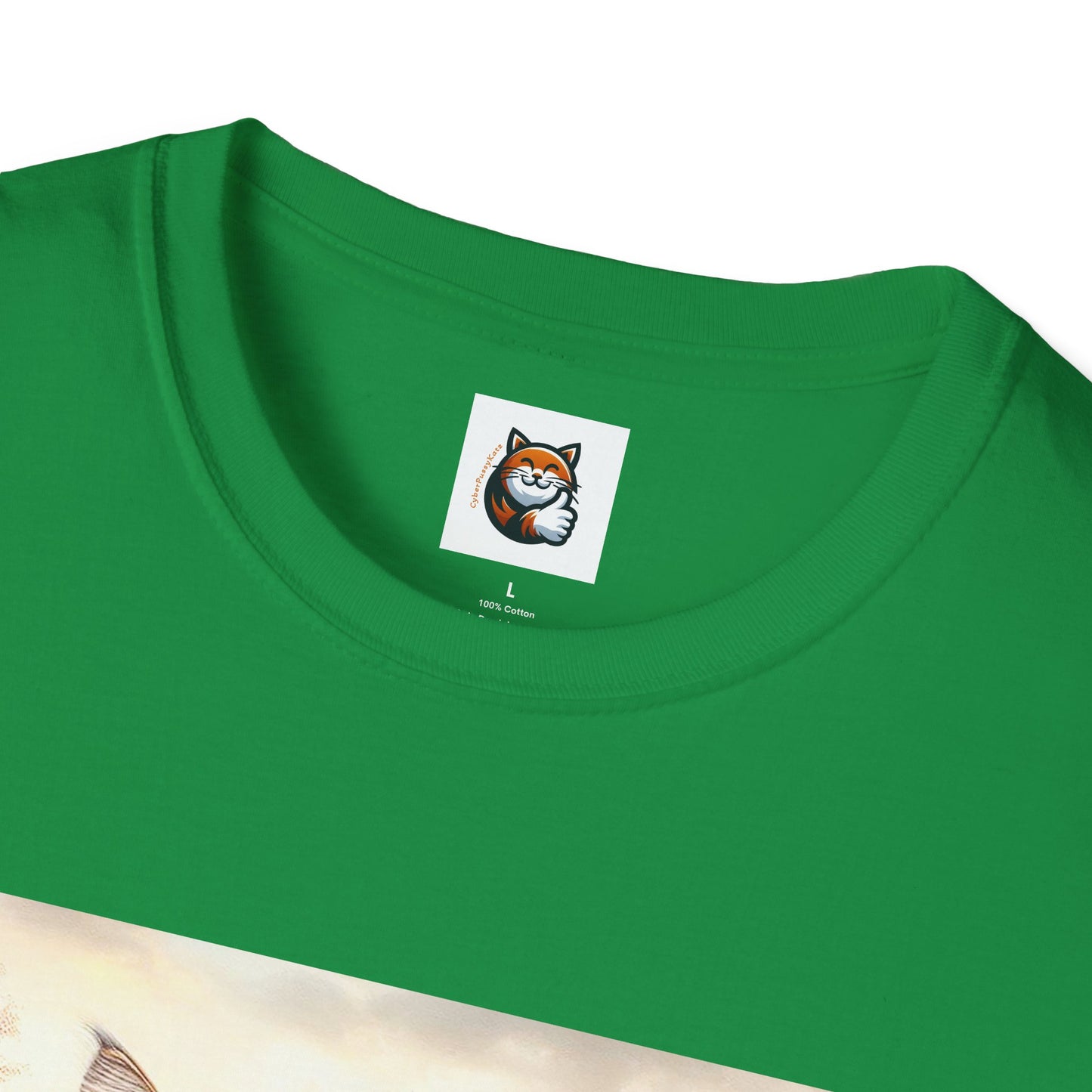 Wacky Norwegian Forest Cat Unisex Softstyle T-Shirt