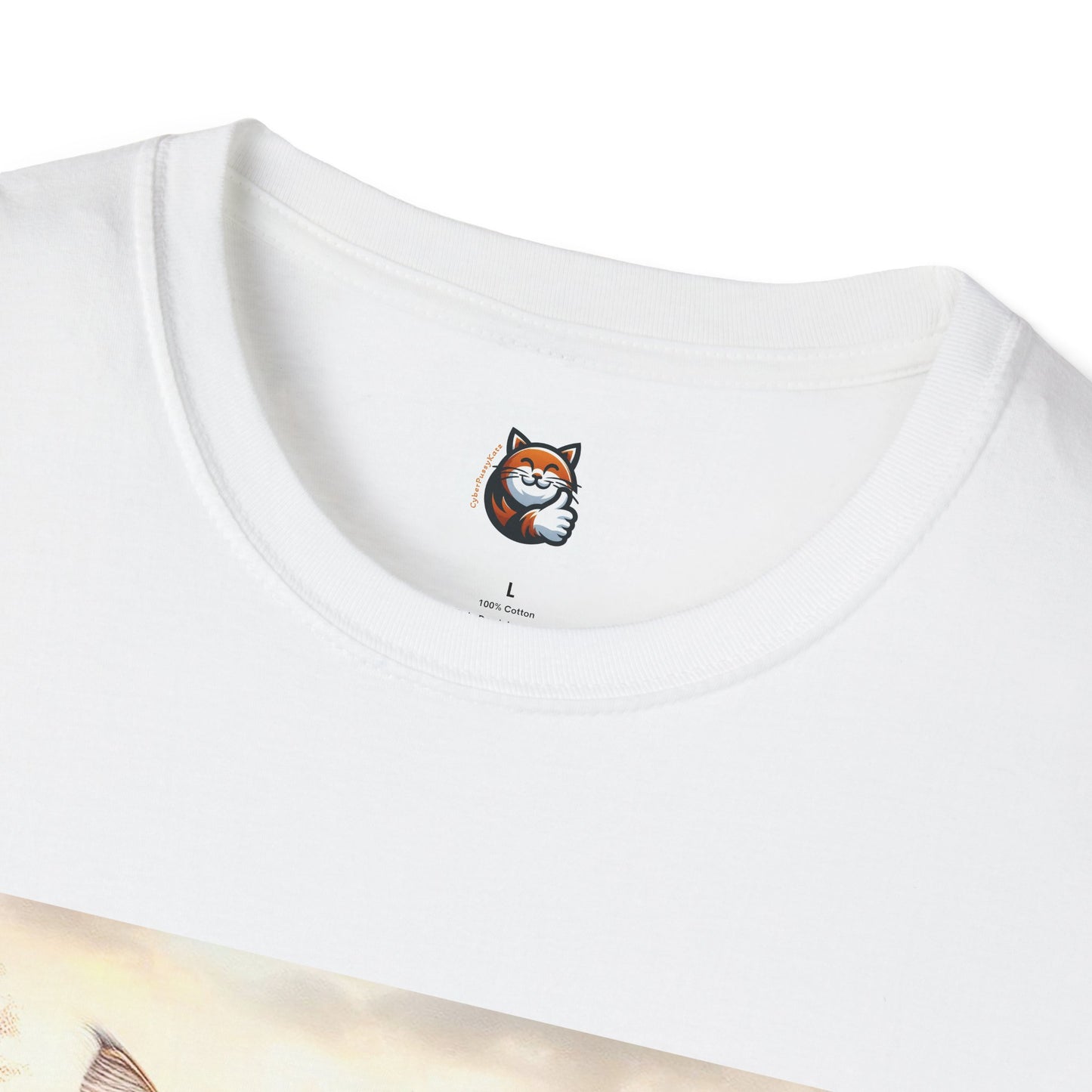Wacky Norwegian Forest Cat Unisex Softstyle T-Shirt
