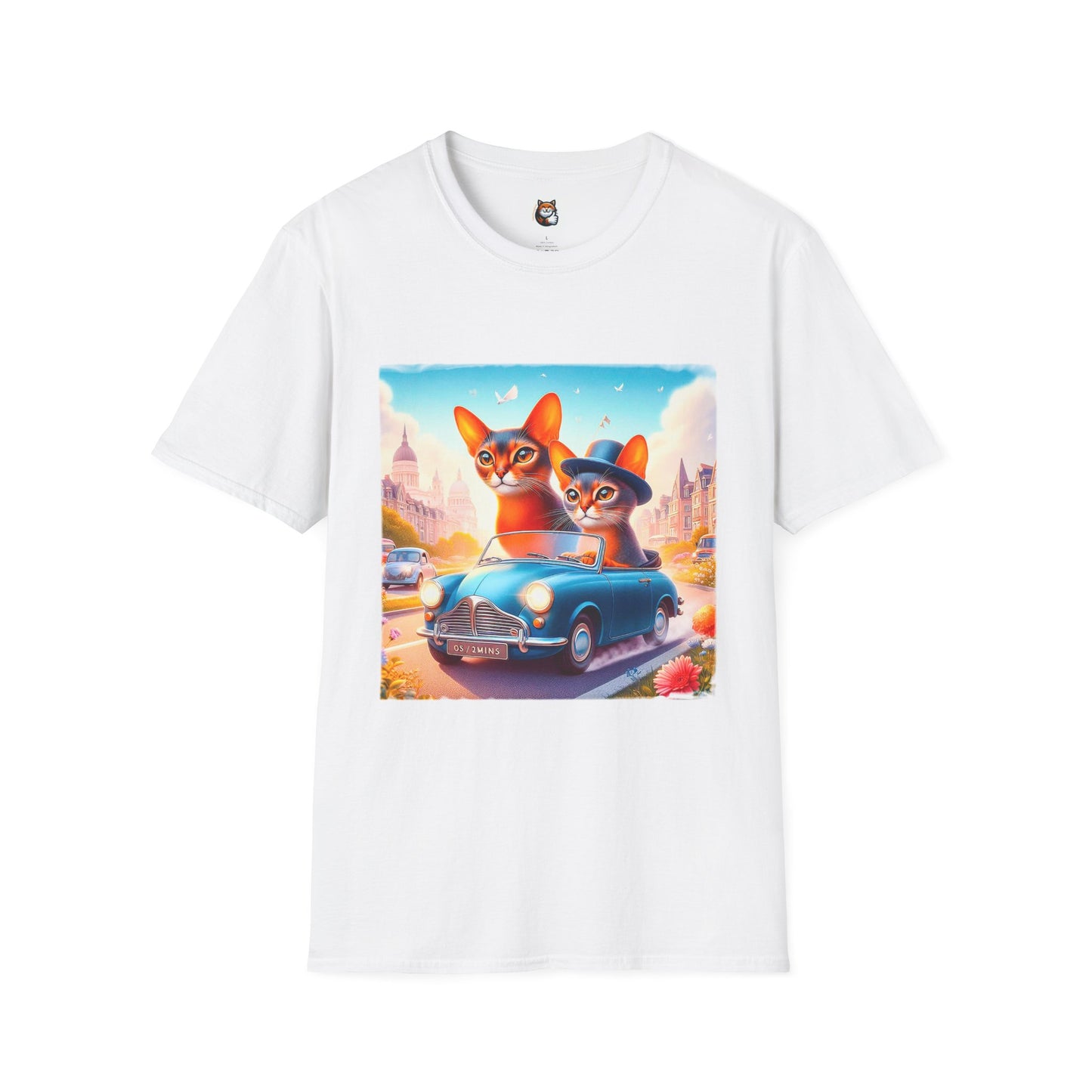 Wacky tiny car Unisex Softstyle T-Shirt