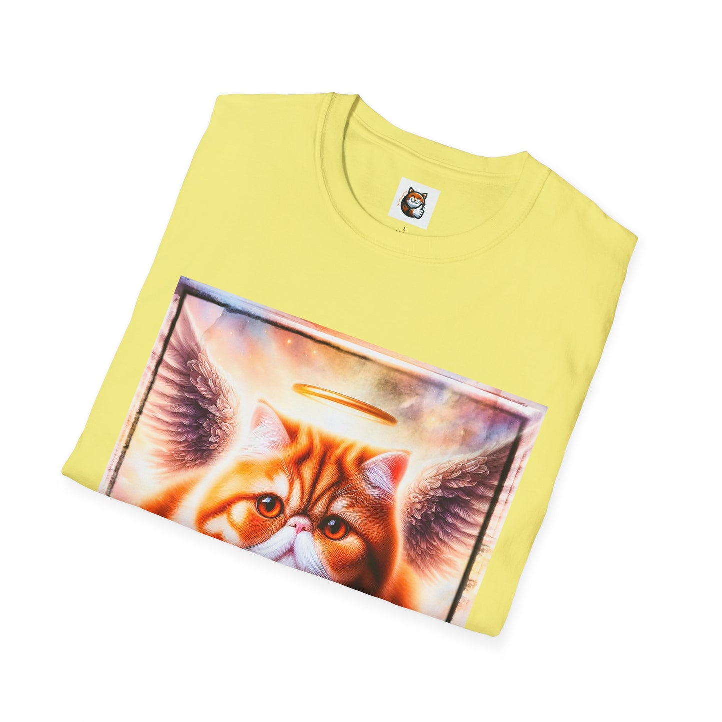Exotic Shorthair Cat Unisex Softstyle T-Shirt
