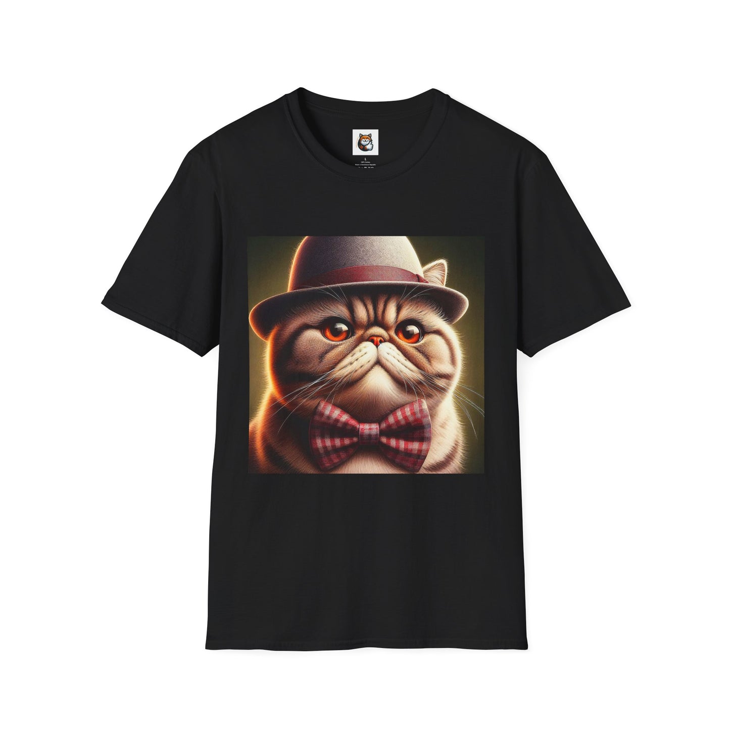 Exotic Shorthair Cat Unisex Softstyle T-Shirt