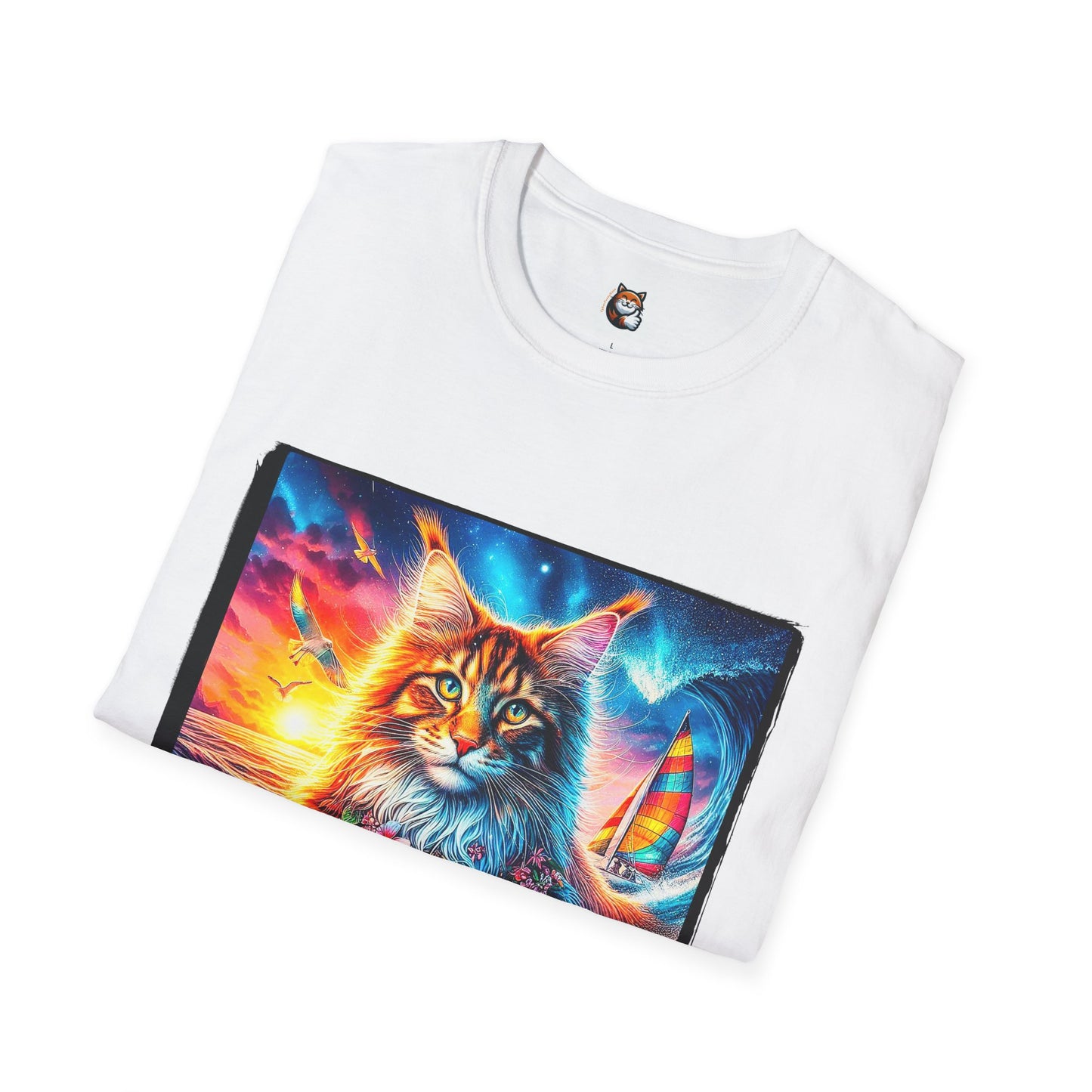 Maine Coon Unisex Softstyle T-Shirt