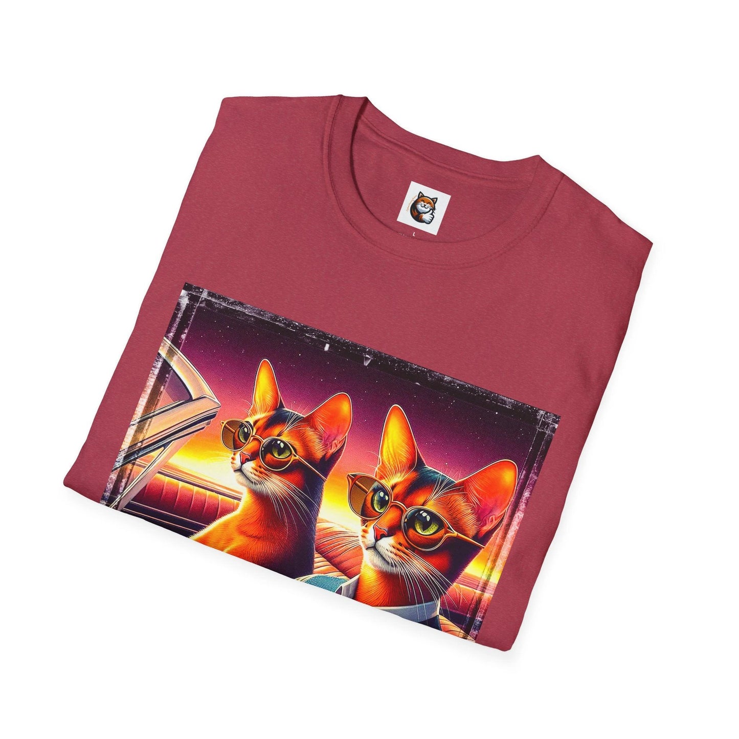 Wacky friends driving Unisex Softstyle T-Shirt by Printify