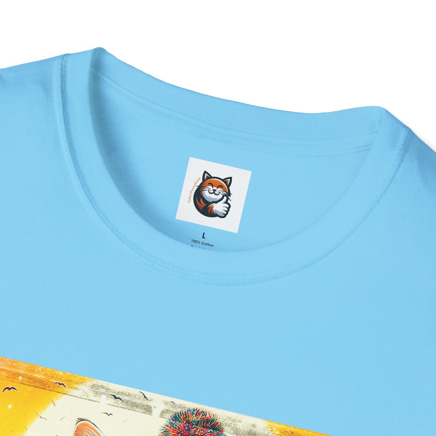 Domestic Cat Unisex Softstyle T-Shirt