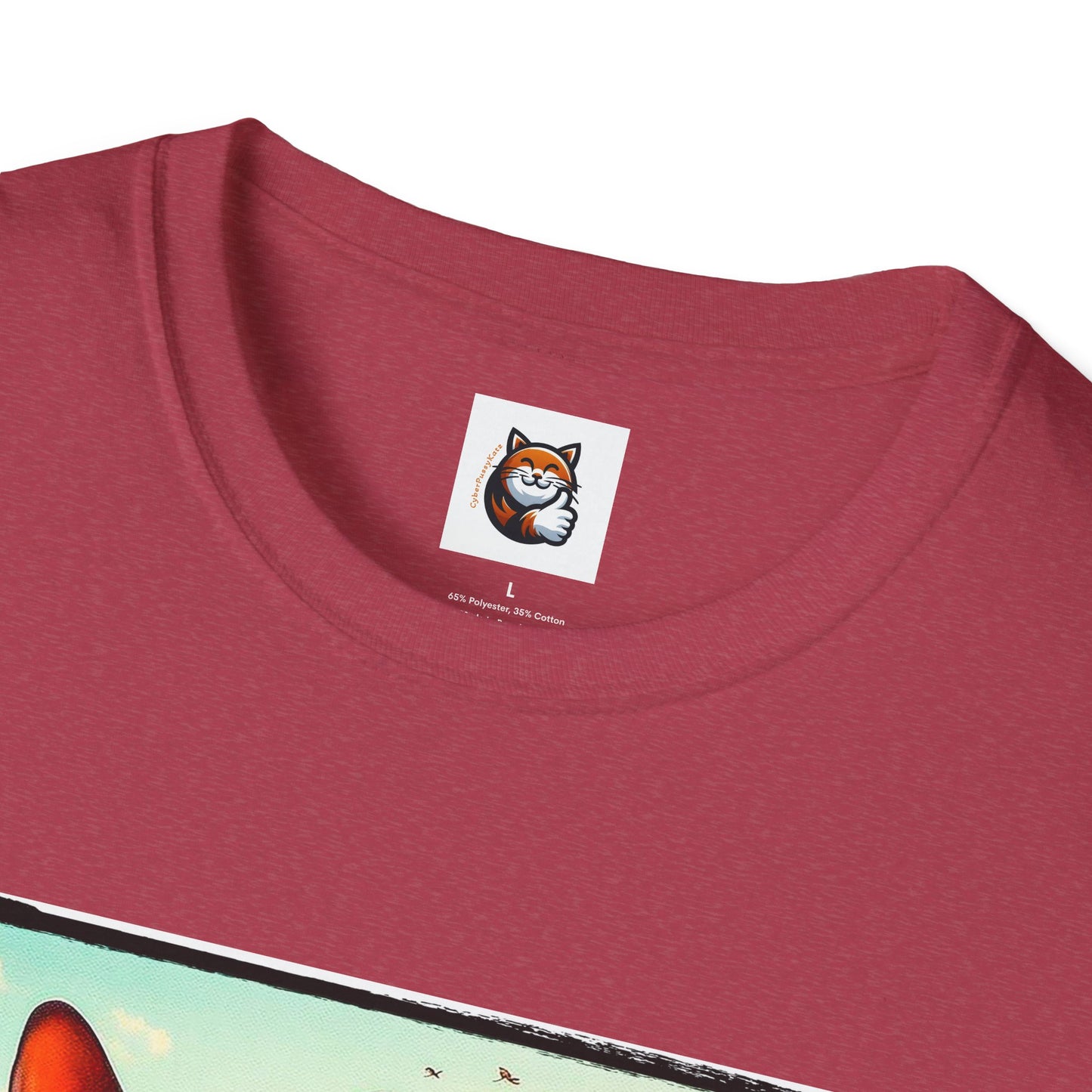 Wacky Cornish Rex Cat tiny car T-Shirt