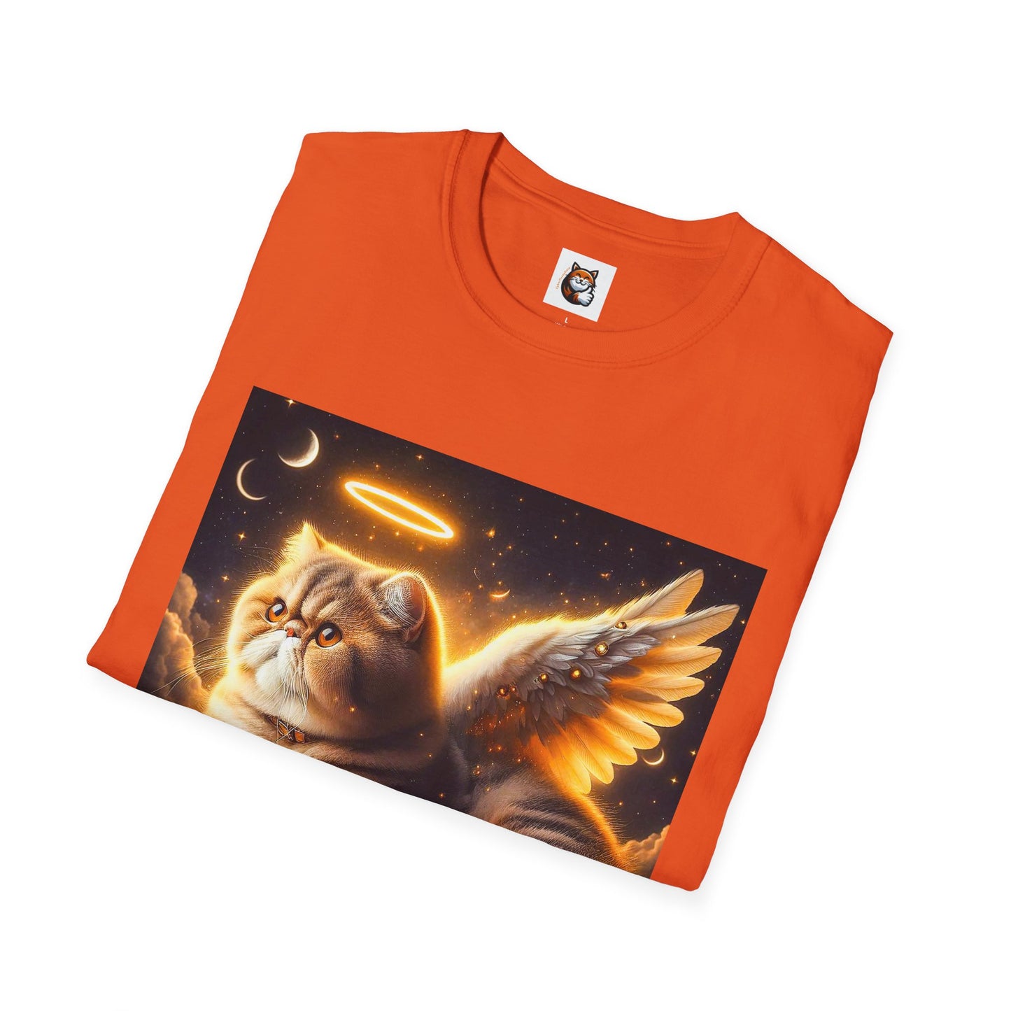 Exotic Shorthair Cat Unisex Softstyle T-Shirt