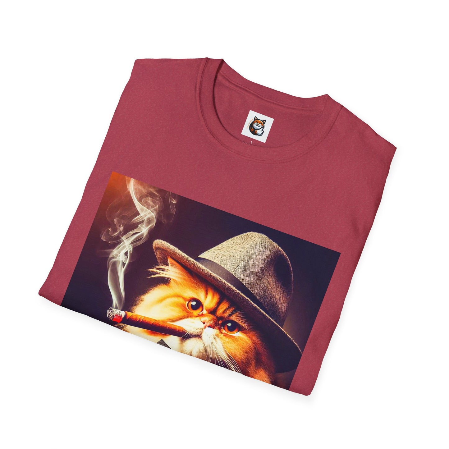 Persian Cat Unisex Softstyle T-Shirt