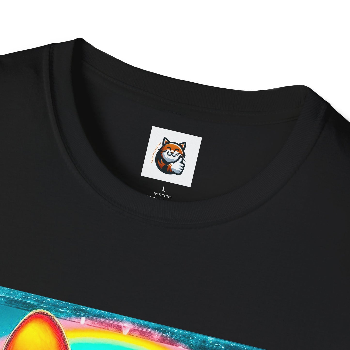 Devon Rex Cat Unisex Softstyle T-Shirt