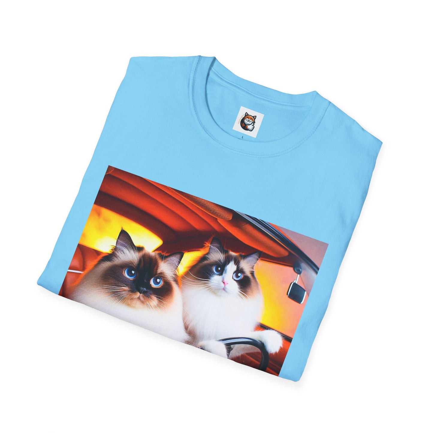 Wacky Ragdoll Unisex Softstyle T-Shirt