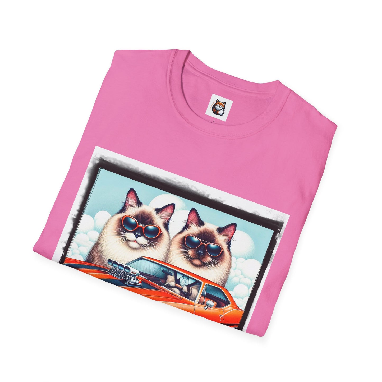 Wacky Birman Unisex Softstyle T-Shirt