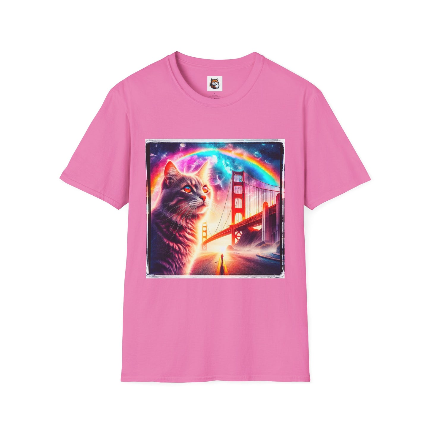 Domestic Cat Unisex Softstyle T-Shirt