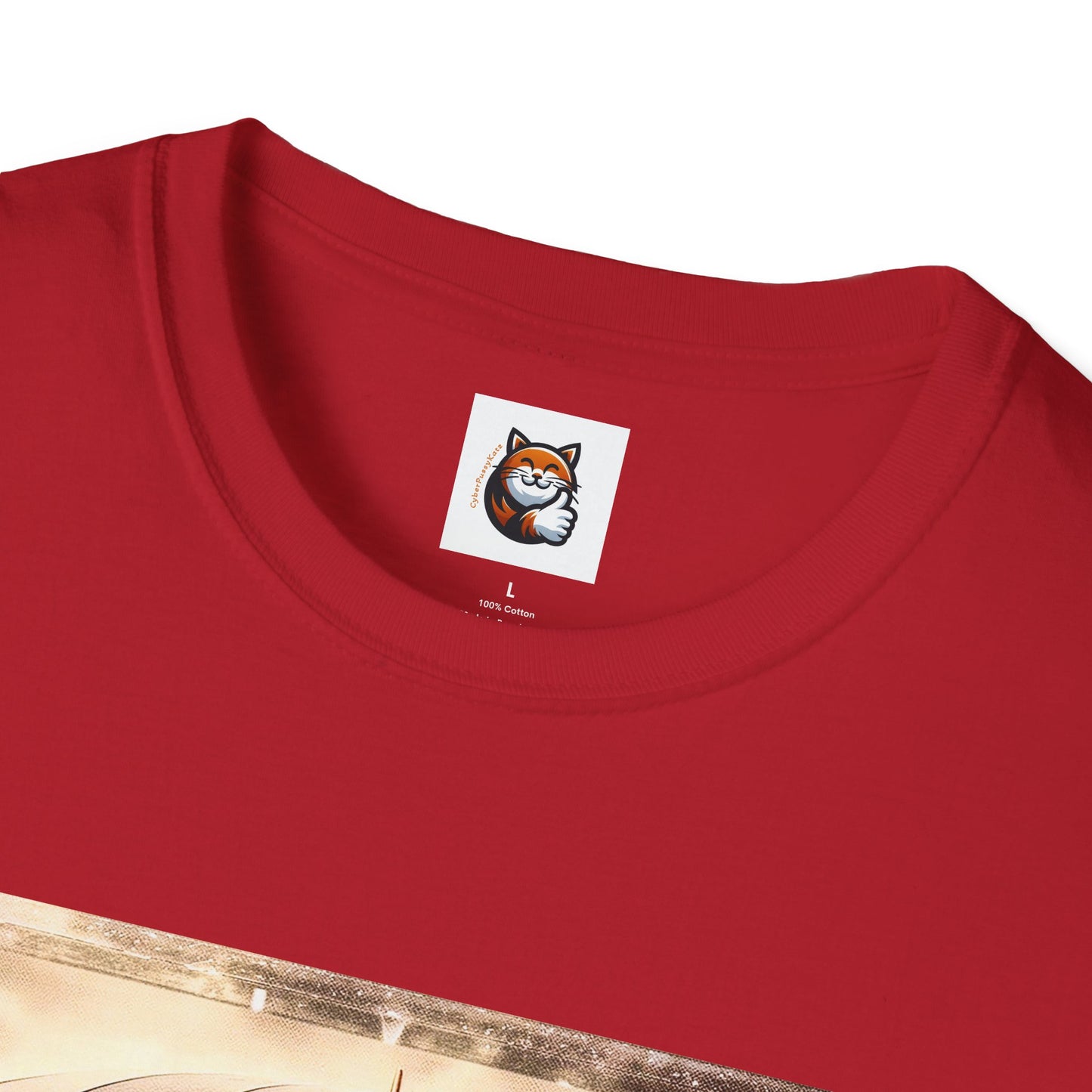 Wacky Cornish Rex Cat couple driving T-Shirt