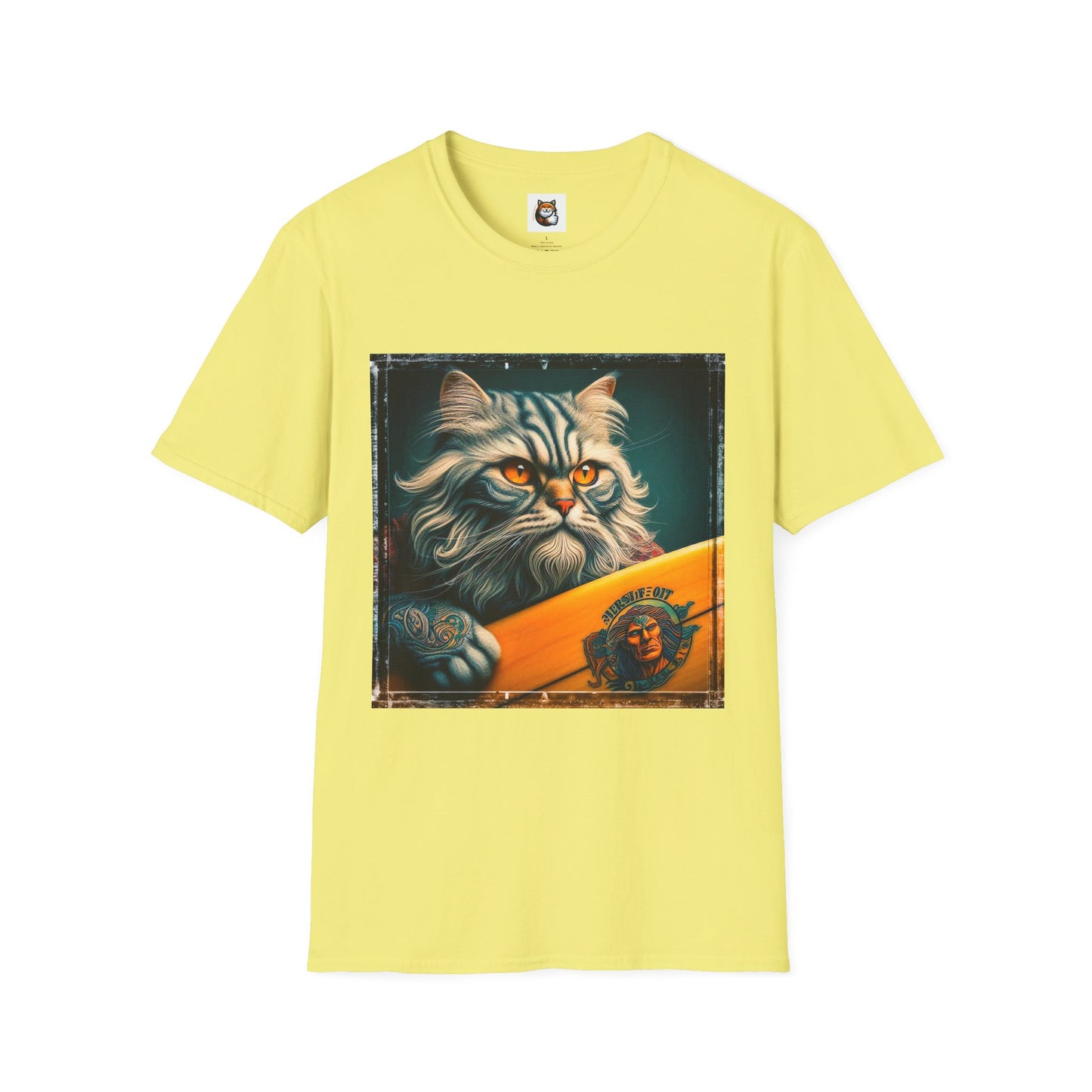 Persian Cat Unisex Softstyle T-Shirt