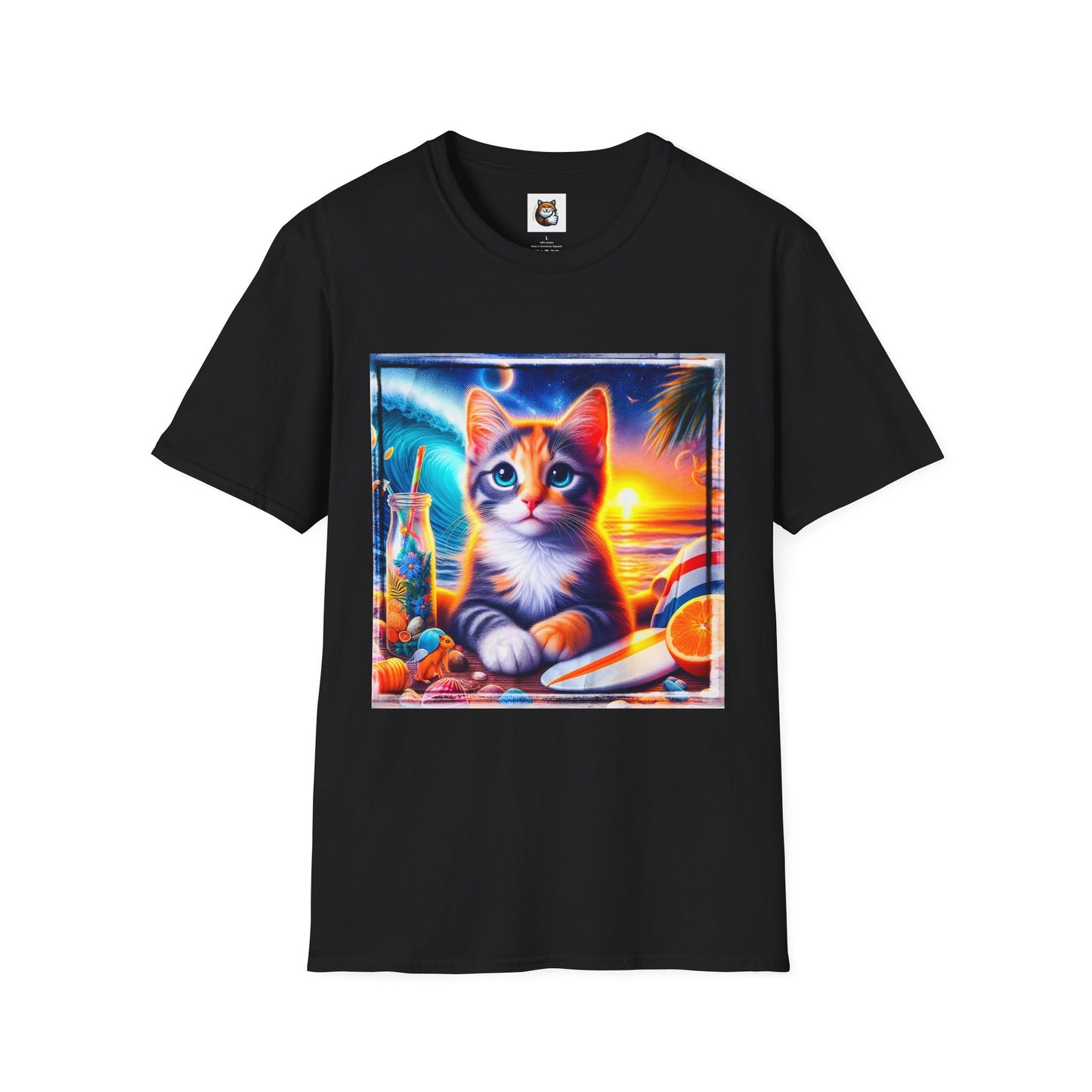 Domestic Cat Unisex Softstyle T-Shirt