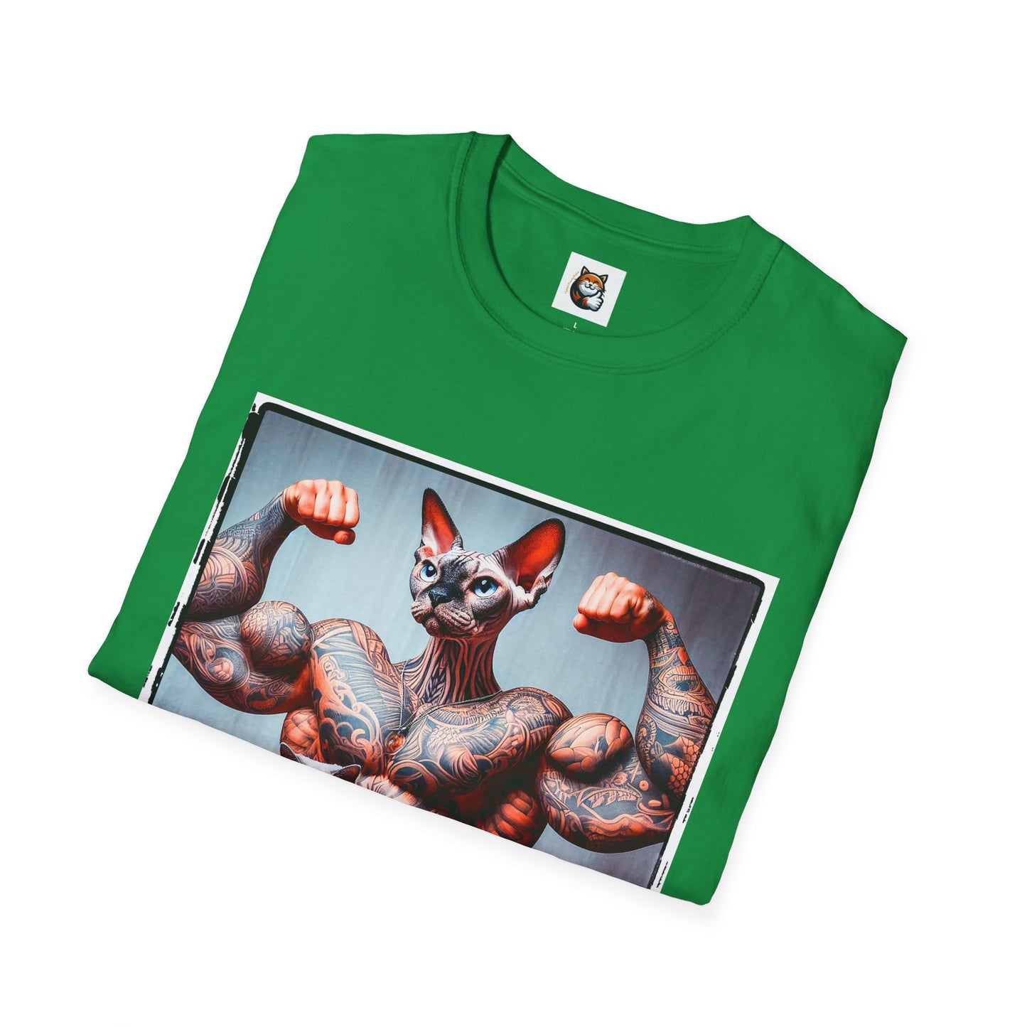 Devon Rex Cat Unisex Softstyle T-Shirt