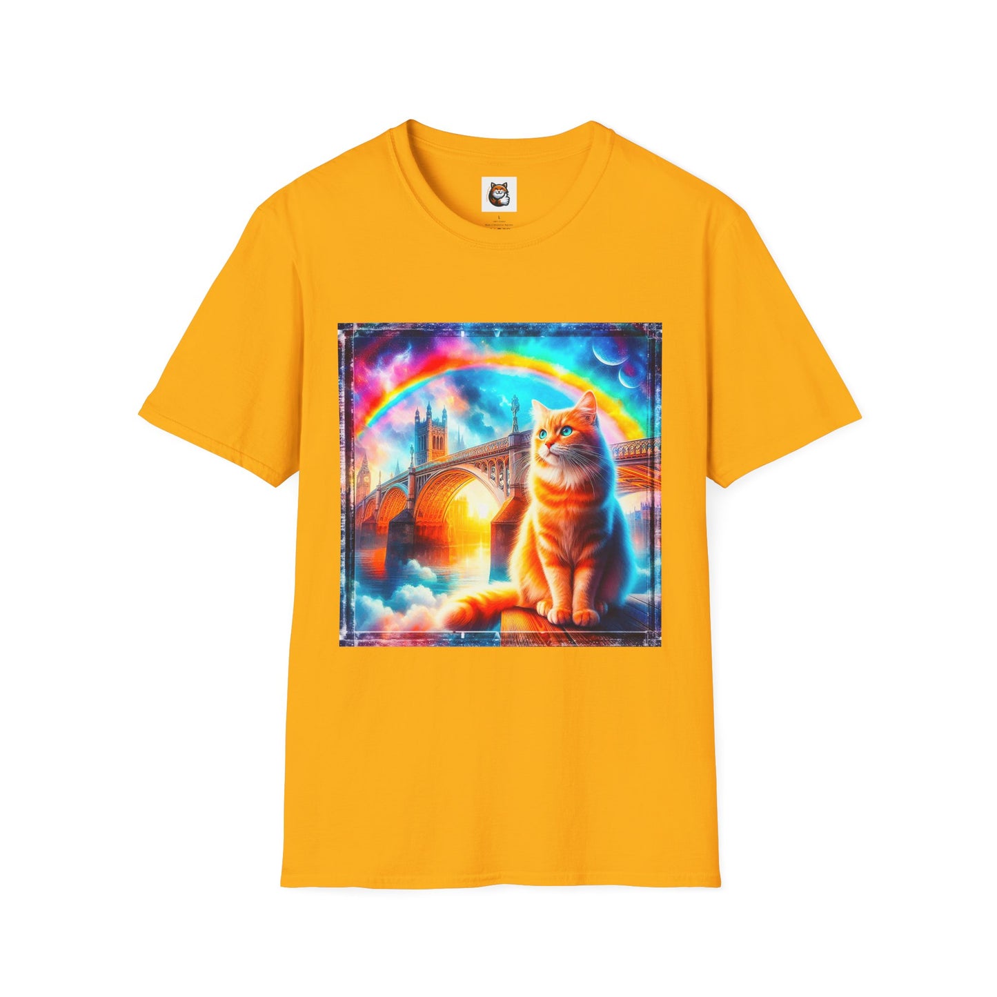 Domestic Cat Unisex Softstyle T-Shirt