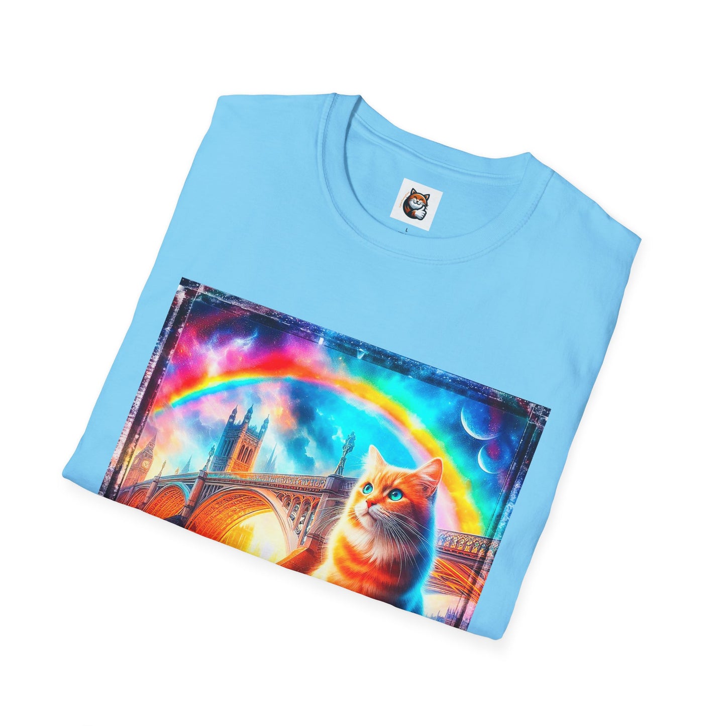 Domestic Cat Unisex Softstyle T-Shirt