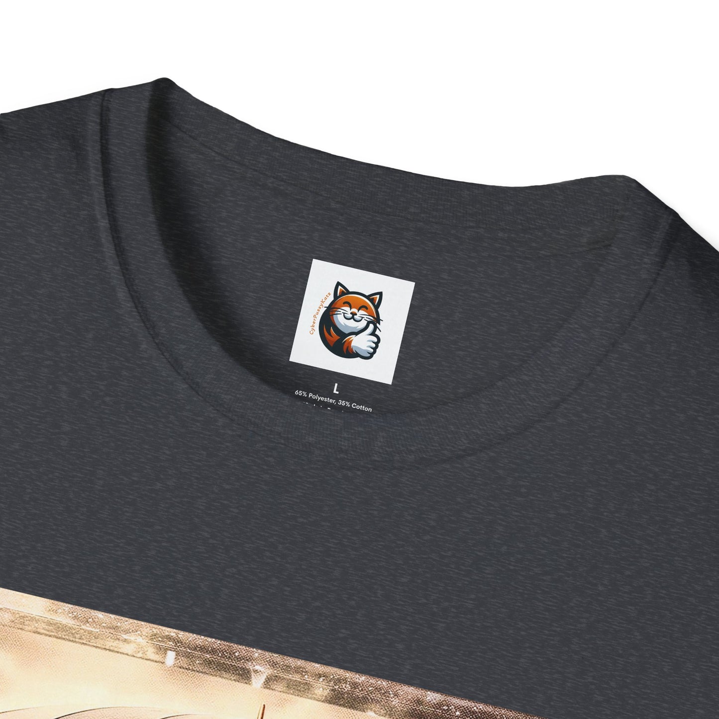 Wacky Cornish Rex Cat couple driving T-Shirt