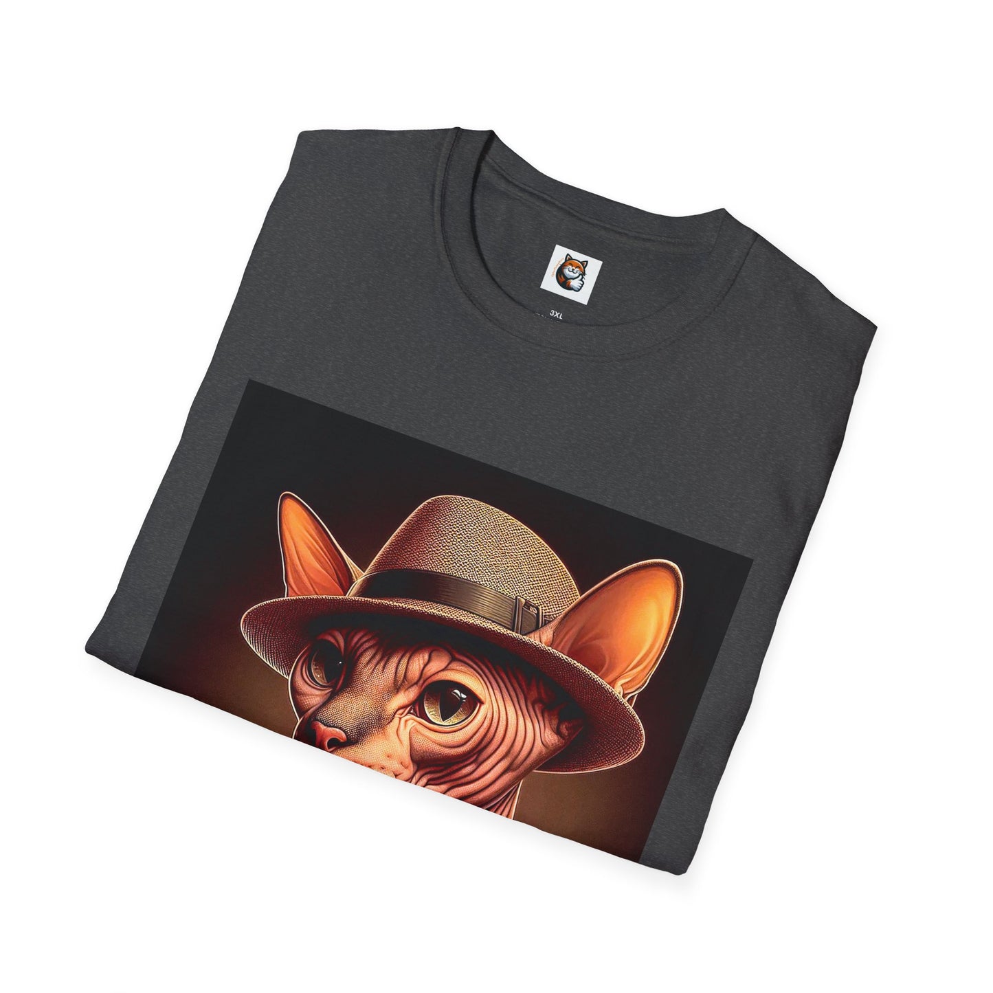Sphynx Cat hairless top hat cutie