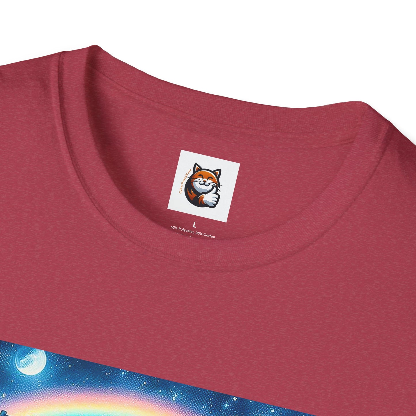 Russian Blue Cat Unisex Softstyle T-Shirt