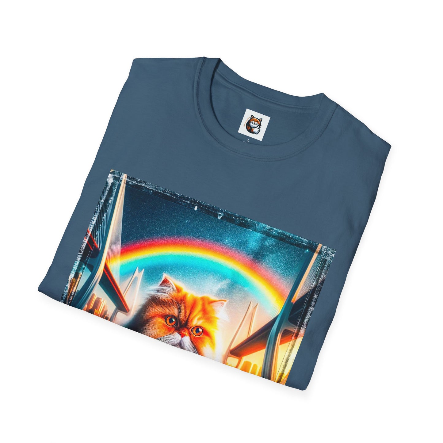 Persian Cat Unisex Softstyle T-Shirt