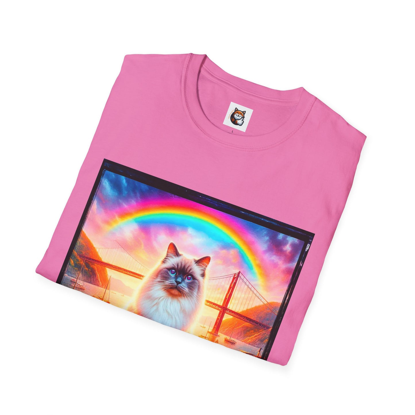 Birman rainbow bridge Softstyle T-Shirt